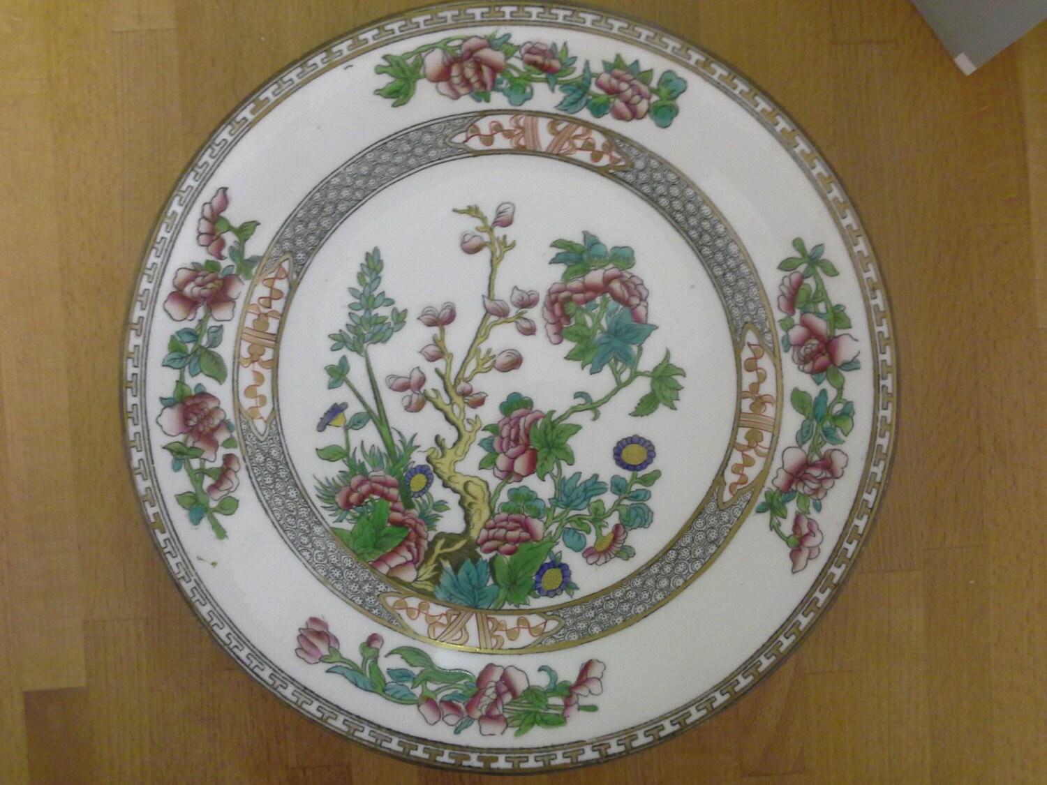 Indian Tree Pattern Plate (unmarked) - Etsy UK