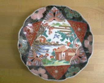 Japanese plate, Meiji period