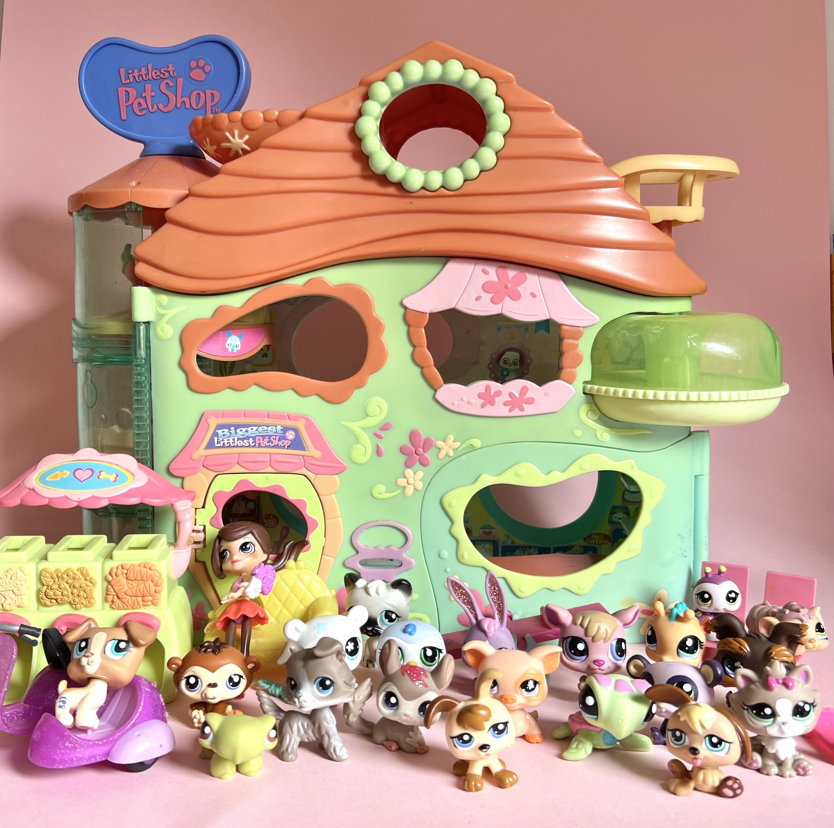 Biggest littlest pet shop house on sale