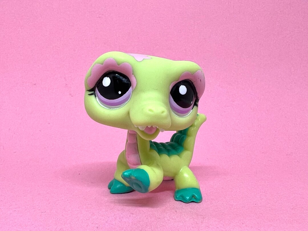 Littlest Pet Shop Authentic LPS Crocodile Alligator 2073 / - Etsy