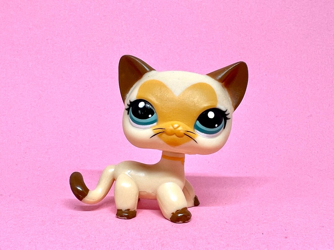 Littlest Pet Shop Authentic LPS Shorthair Cat 3573 / Main 5 / Etsy