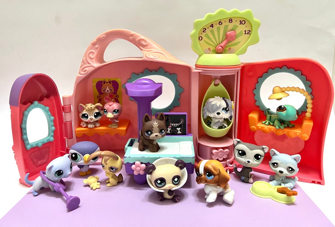 Littlest Pet Shop Authentic LPS Get Better Center Hospital Etsy