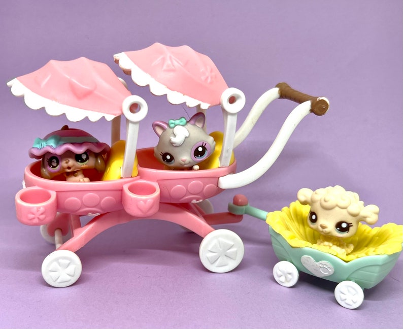 Littlest Pet Shop Authentic Cutest Pets Sunny Stroll With Etsy