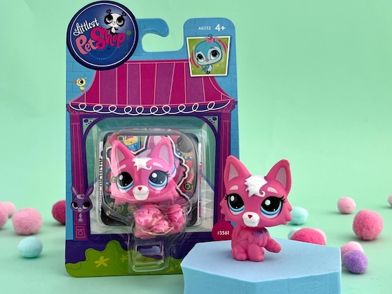 LPS Littlest Pet Shop Authentic RARE NIB New in Box Wolf Cat 3561 Vintage Hasbro Nostalgia Etsy