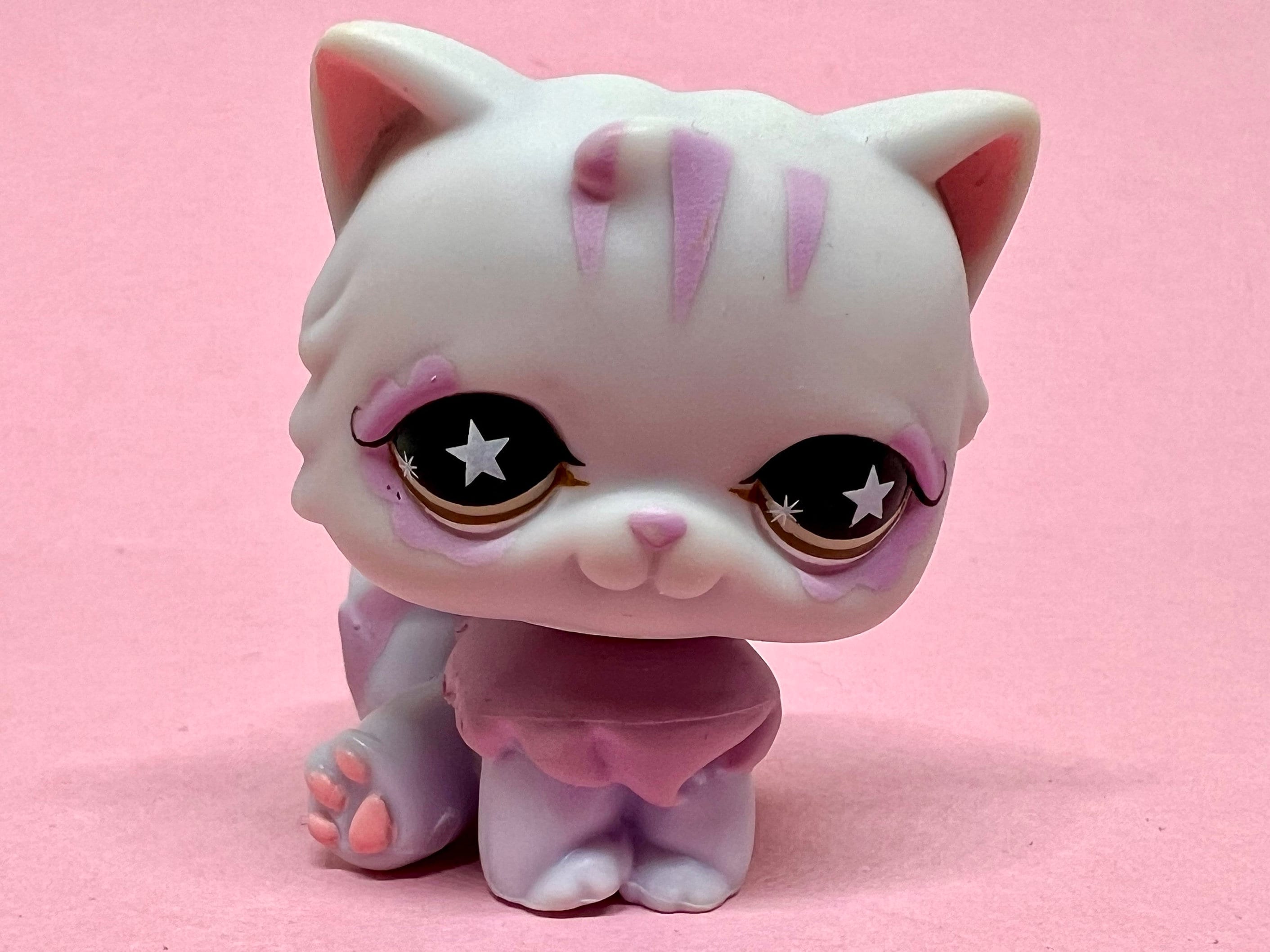 Littlest Pet Shop Authentic LPS Persian Cat #891 Vintage Hasbro