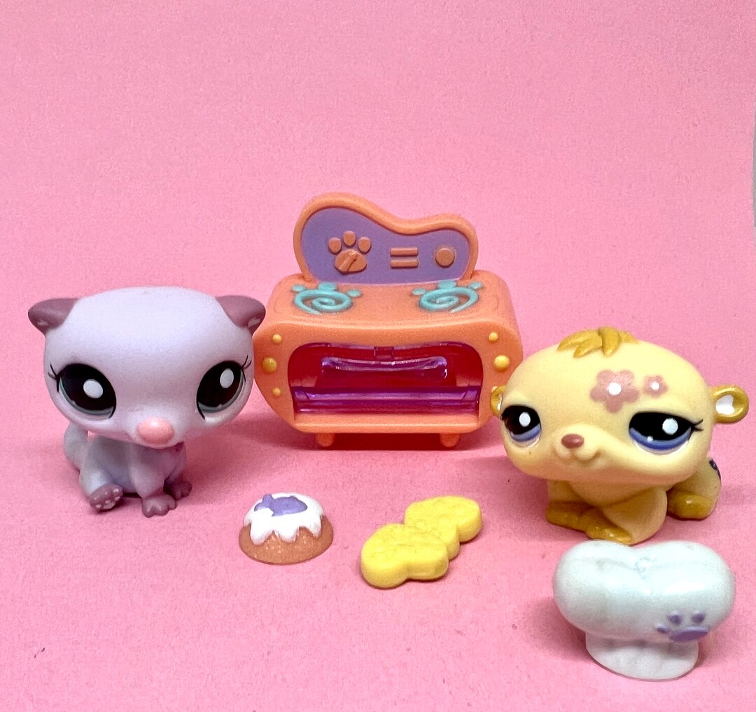 LPS 798 – Littlest Pet Shop – Furet Original Hasbro – Authentique – Figurine Collection