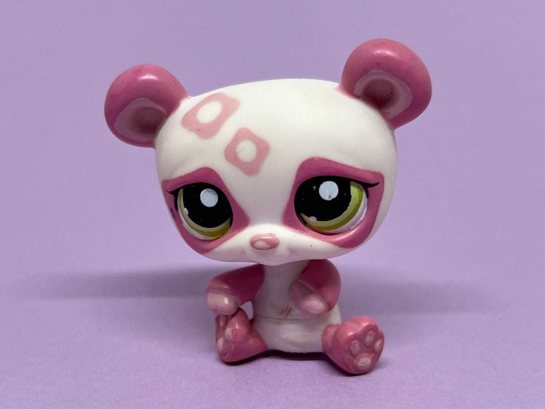 Littlest Pet Shop Authentic LPS Panda Bear 1662 With Etsy