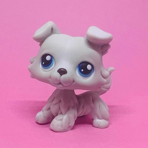 Littlest Pet Shop Authentic LPS Collie 363 Vintage Hasbro Etsy