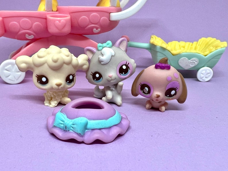 Littlest Pet Shop Authentic Cutest Pets Sunny Stroll With Etsy