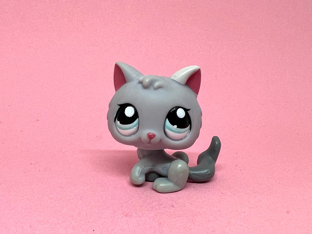Littlest Pet Shop Authentic LPS Kitten Cat 1301 / Vintage Etsy