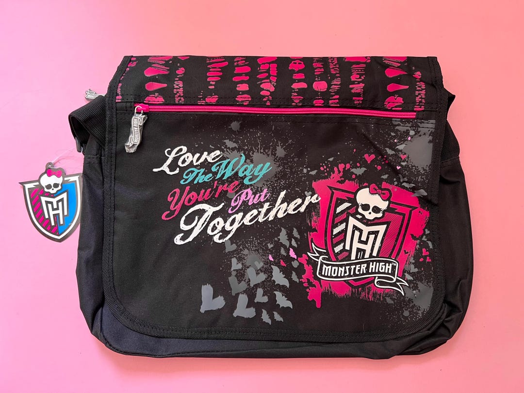 Monster High Vintage EURO School Laptop Bag 2000s Kids