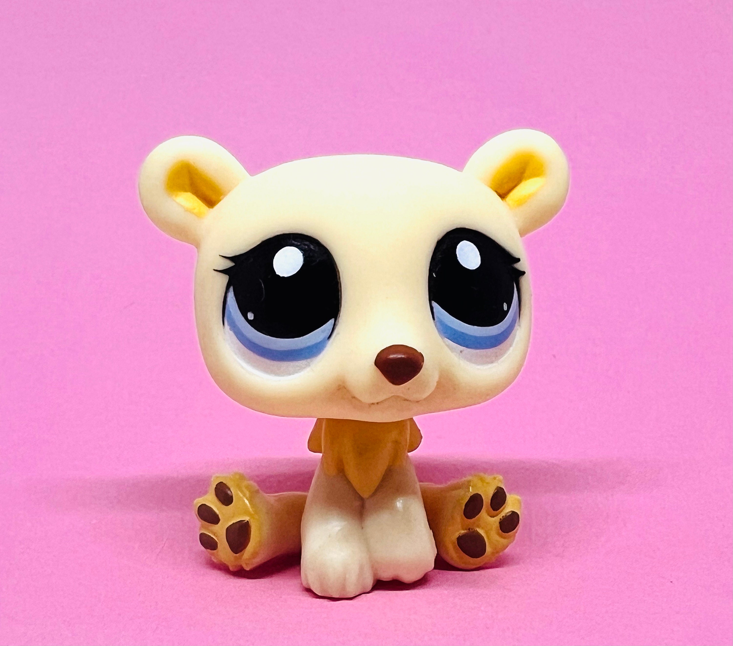 LPS Littlest Pet Shop Authentic Polar Bear 2098 Vintage Hasbro Etsy UK