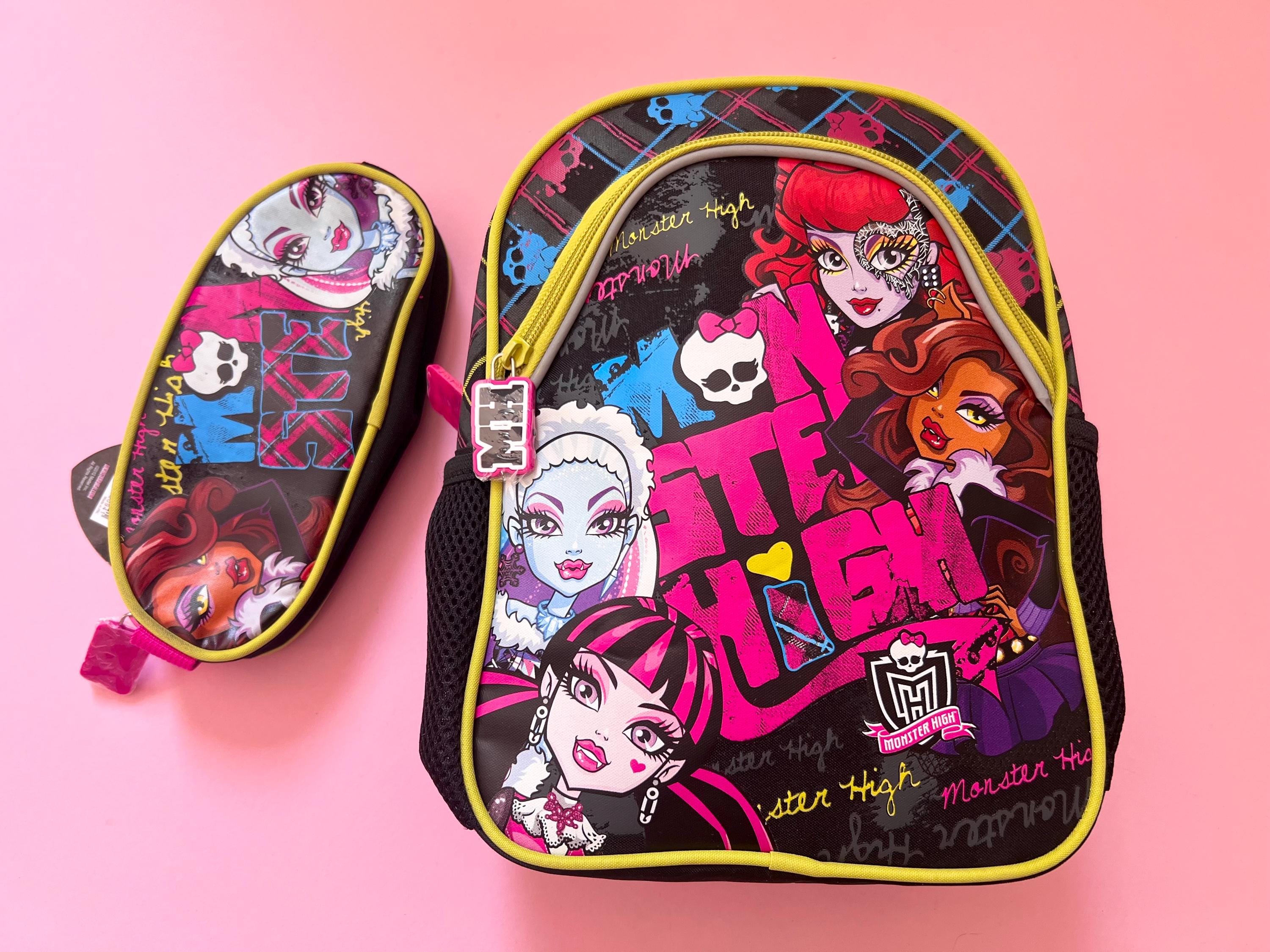 Monster High Vintage EURO Mini Backpack and Pencil Case