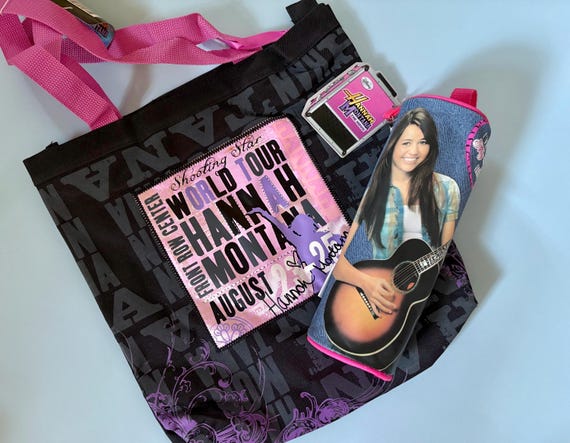 Hannah Montana Vintage EURO Mini Shoulder Bag Tote Bag and  display picture 3