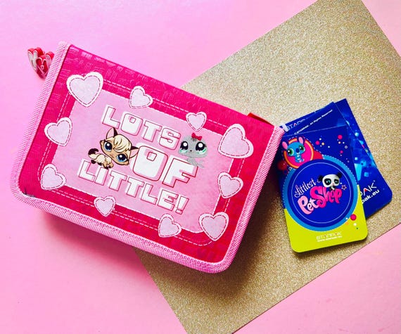 LPS Vintage Littlest Pet Shop EURO School Set Pencil Case With Stationary Supply Crayons Pens Y2k Nostalgia Etsy UK