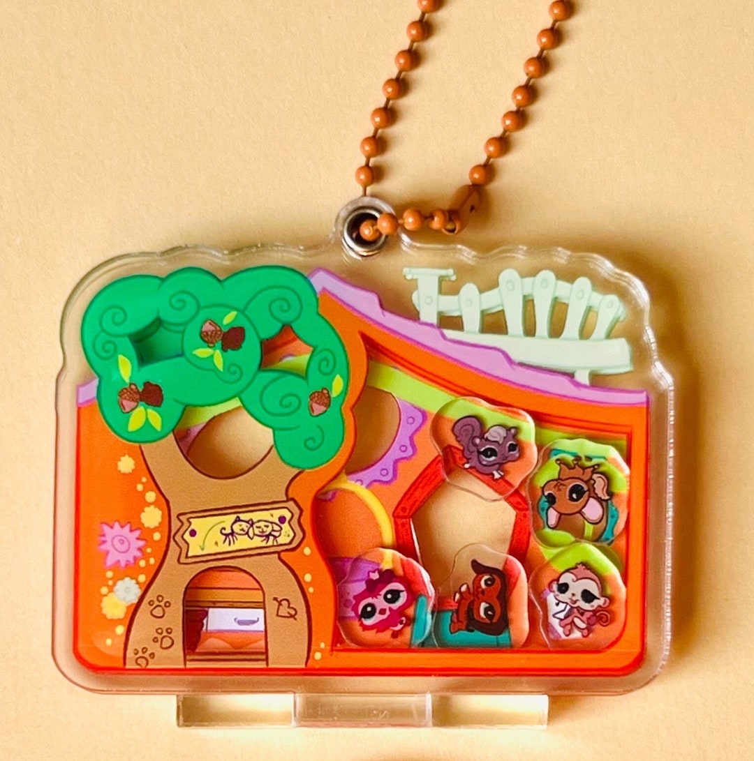 LPS Tree House Playset Openable Shaker Keychain/standee With Etsy New