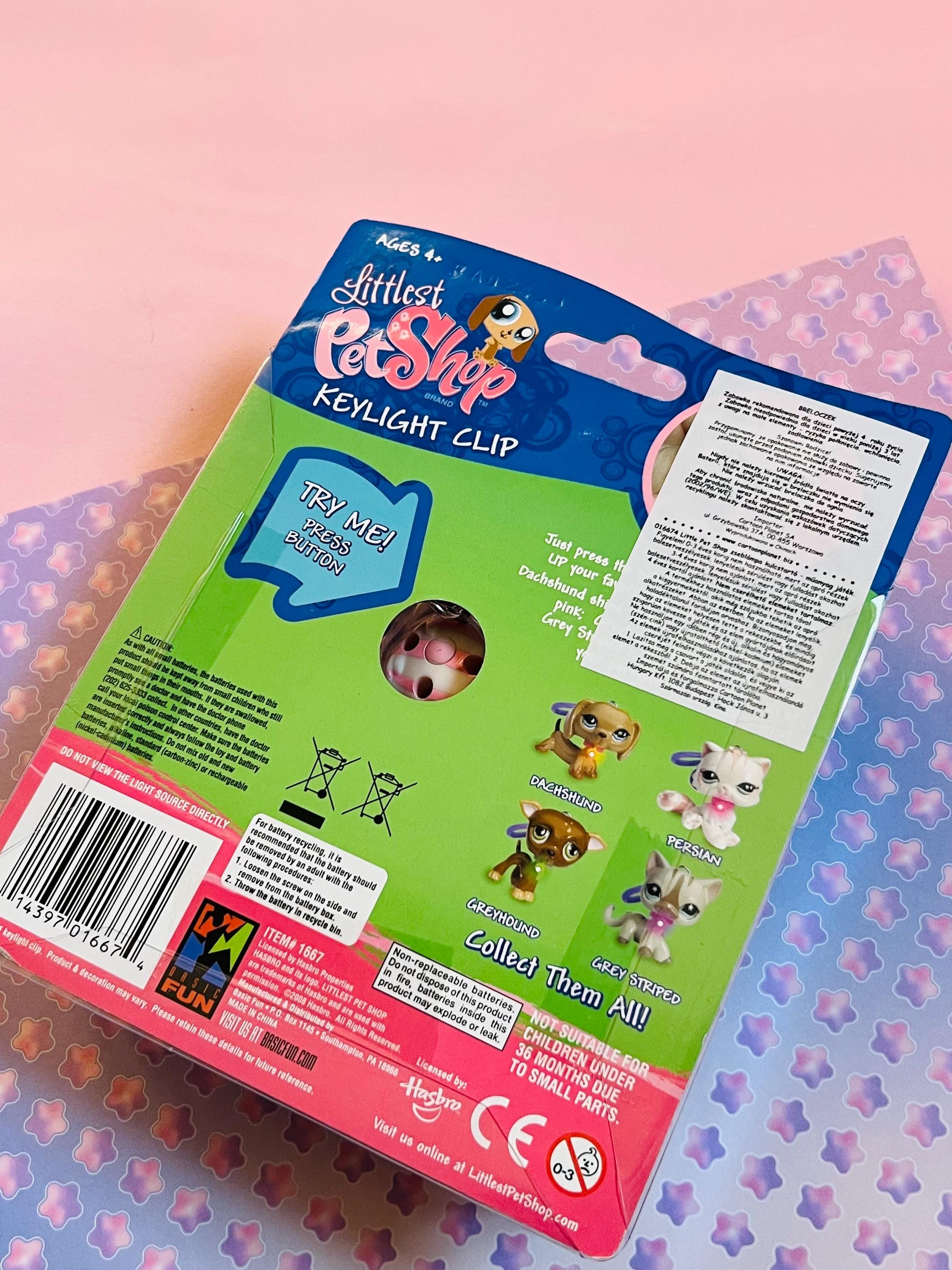 Littest Pet Shop LPS – Gatito de pelo corto gris 468 con ojos azules