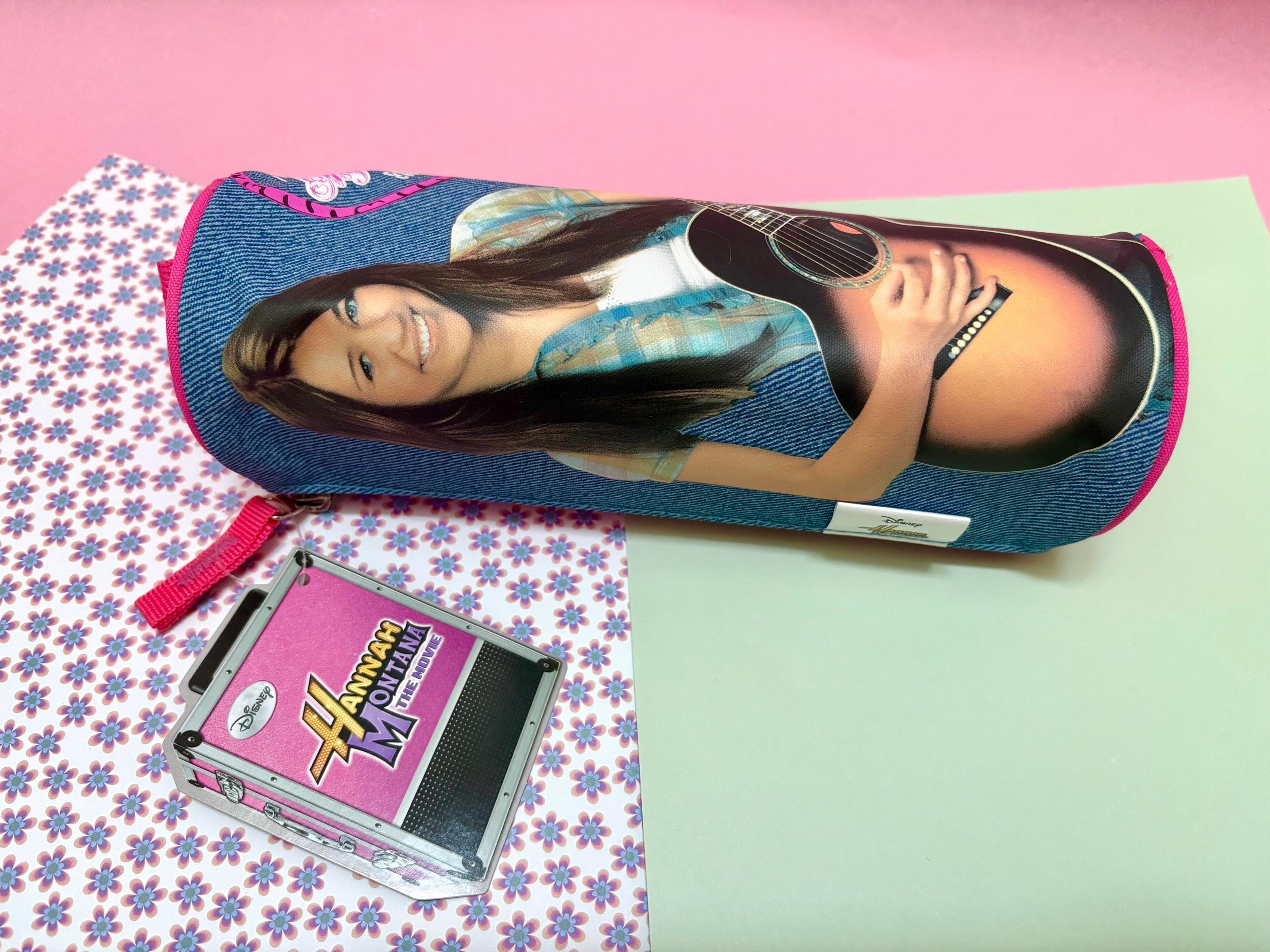 Sac Hannah Montana Miley Cyrus - Denim Bleu - VINTAGE RARE - Neuf Avec étiquettes