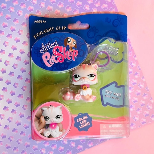 Porte-clés Littlest Pet Shop 2007 – édition Française Exclusive, Rare LPS