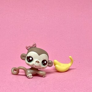 Littlest Pet Shop LPS Baby Monkey #2559 Authentic Vintage Hasbro