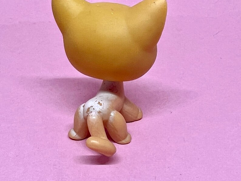 Lps Littlest Petshop brown shorthair cat #1170 authentic