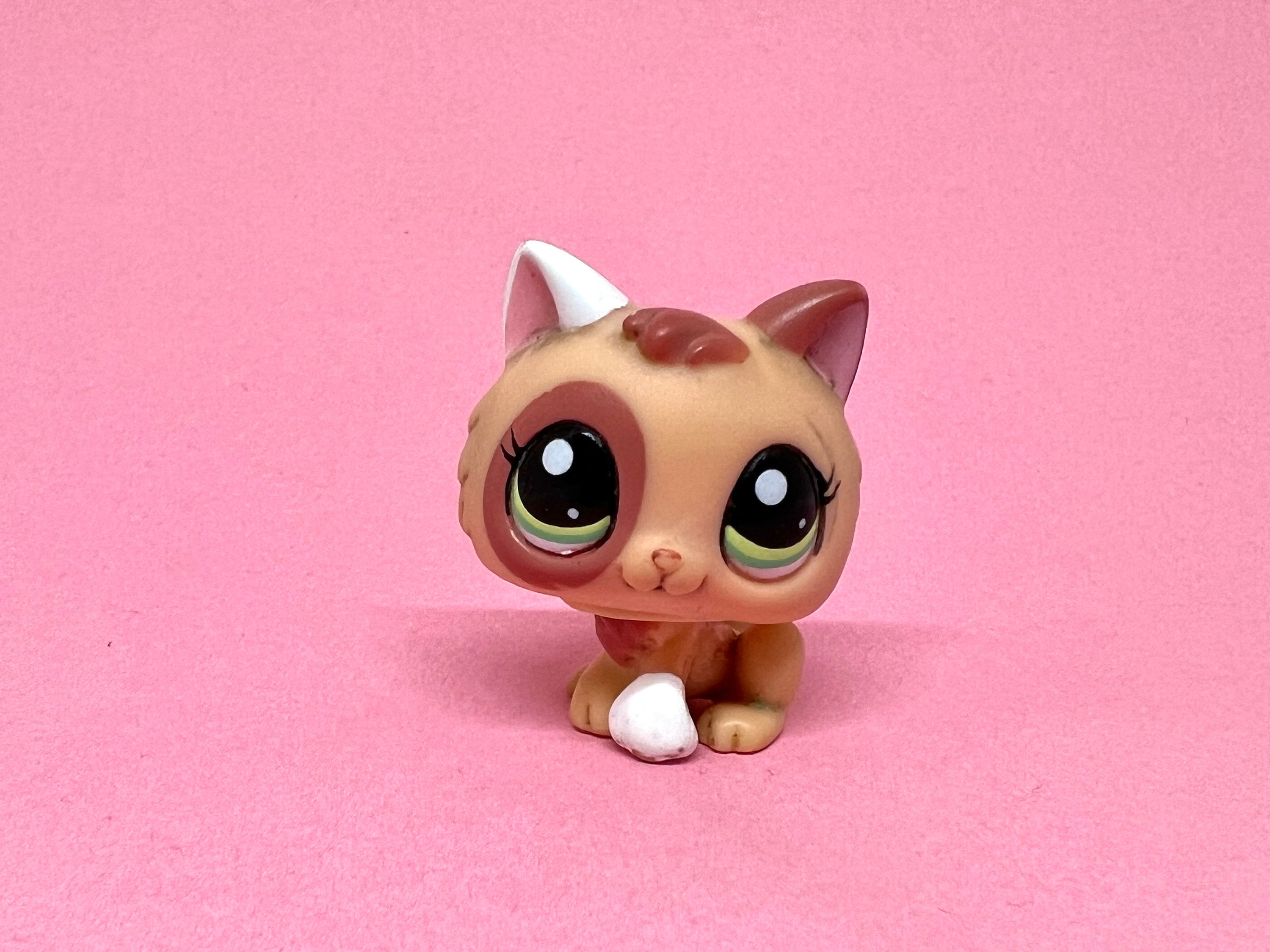 Littlest Pet Shop Authentic LPS Kitten Cat 1818 Vintage Hasbro