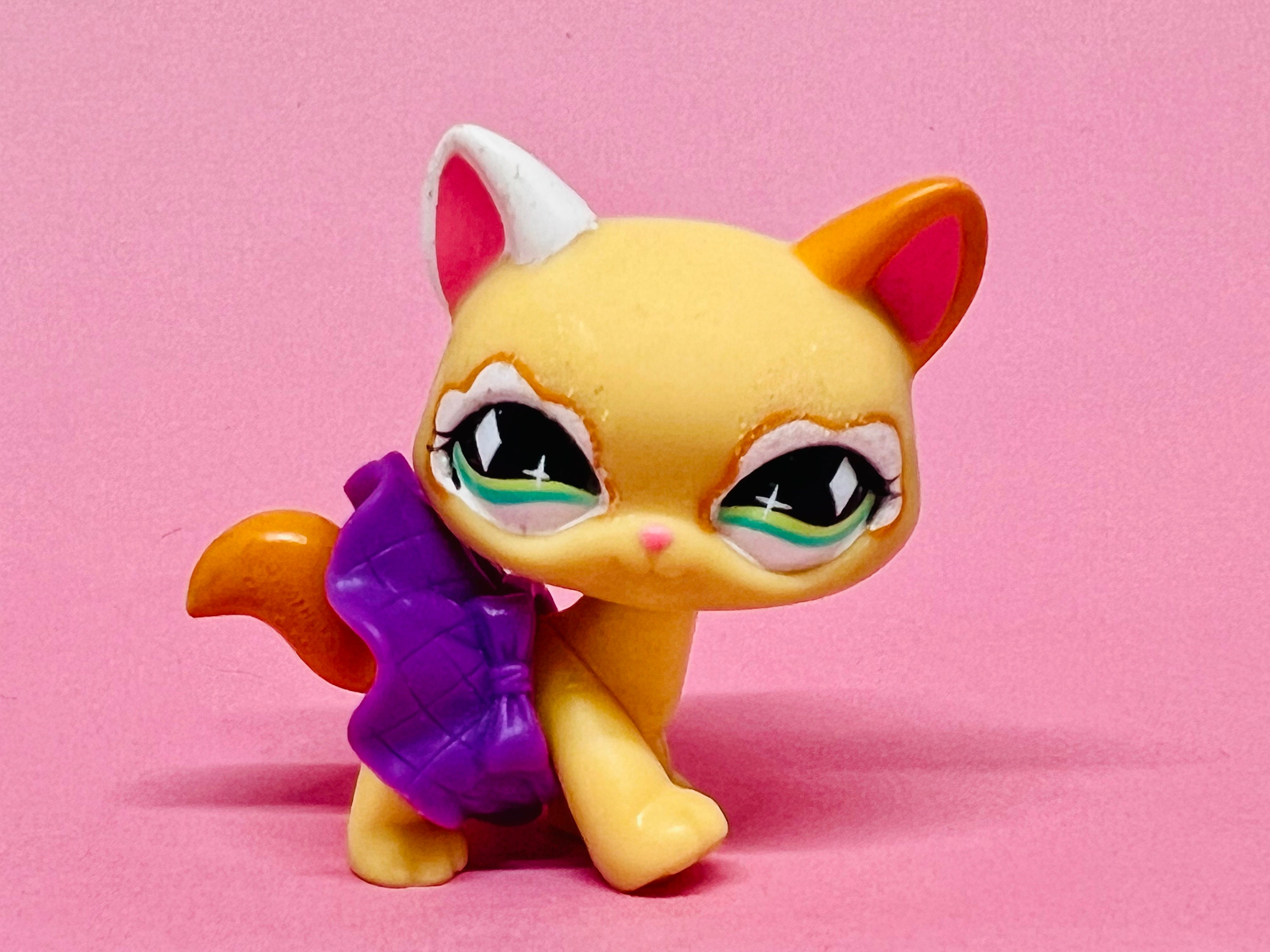 LITTLEST PET SHOP (Petshop) LPS Chat Cat Maine Coon Kitty # 3077
