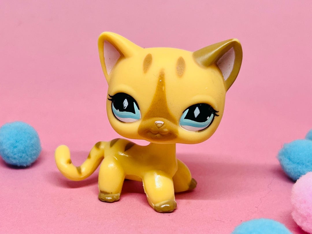 AUTHENTIQUE LPS LITTLEST Petshop HASBRO - Chat européen #483 EUR 21,00 - FR