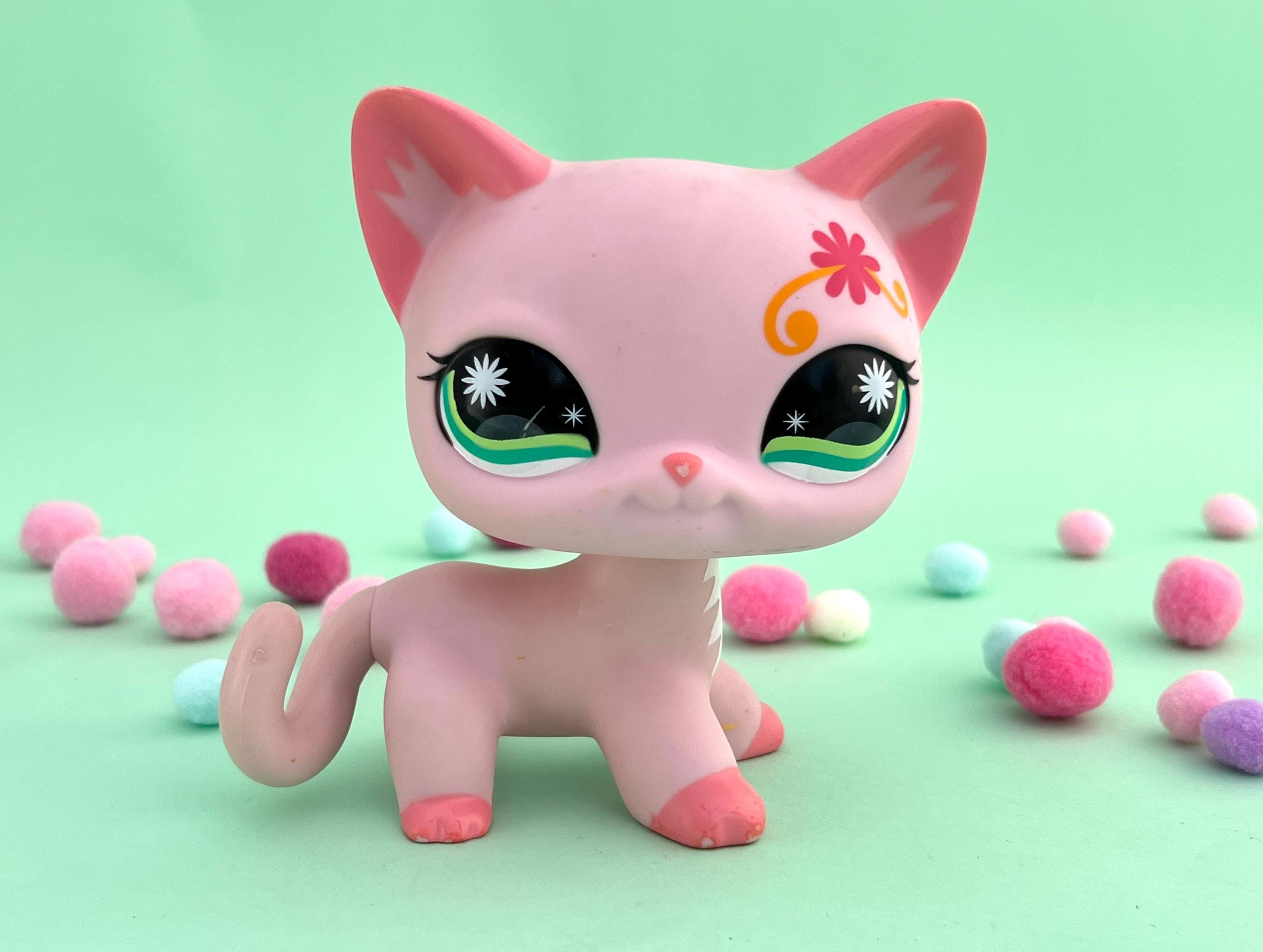 LPS Littlest Pet Shop Authentic Jumbo Deco Pet Shorthair Cat