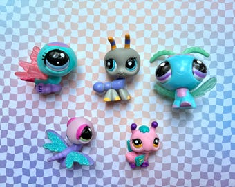 Figurine Littlest Pet Shop Hasbro - Crocodile #2573 Original Et Rare - État Comme Neuf