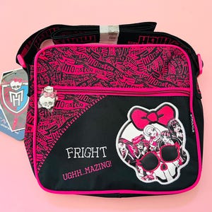Monster High Vintage EURO mini shoulder bag Draculaura Spectra 2000s kids halloween skull / y2k nostalgia