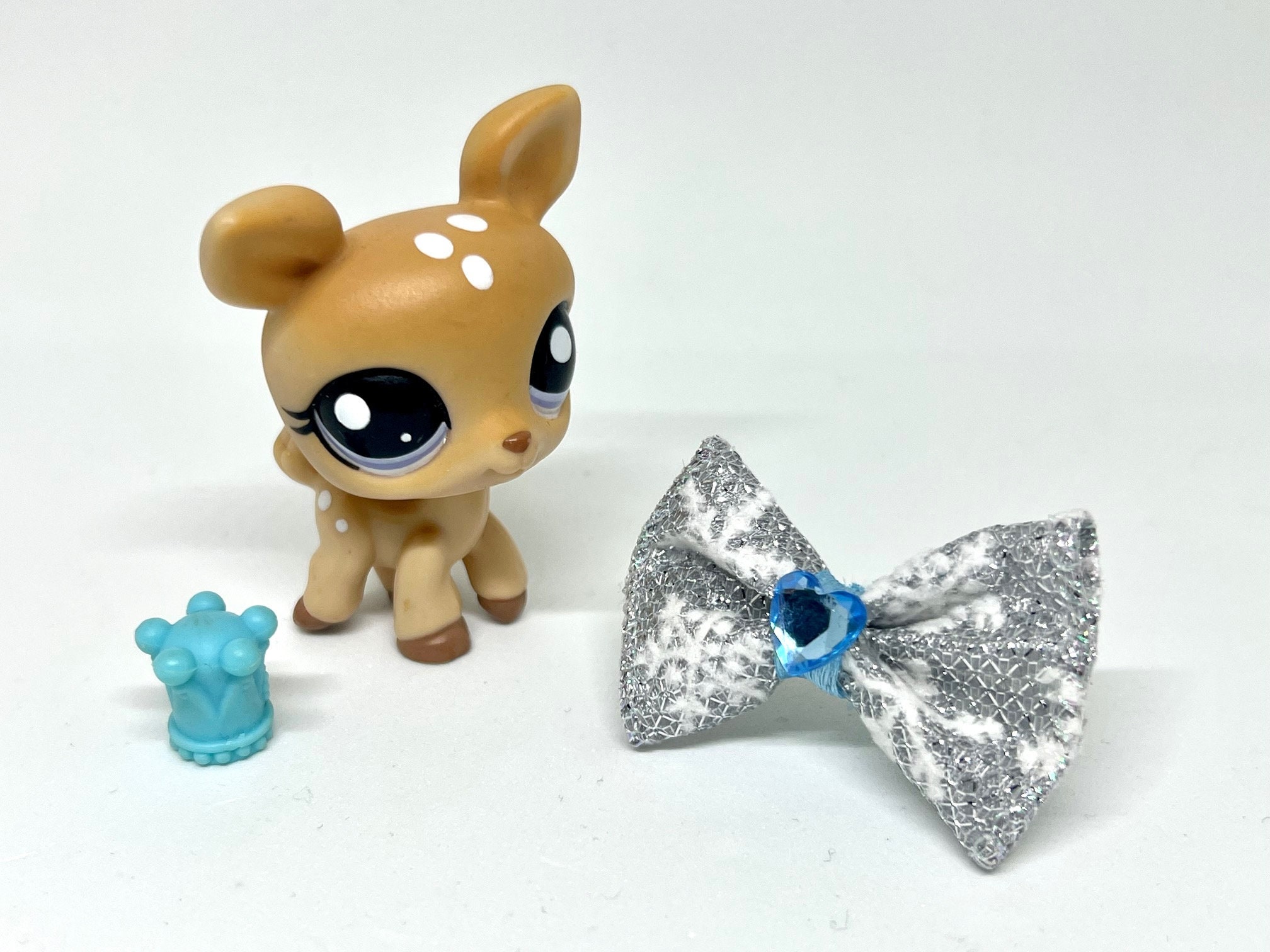 Littlest Pet Shop Authentic LPS Deer #1955 With Accessories