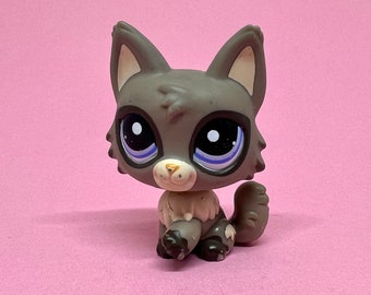 Lot De 2 Littlest Pet Shop Authentiques : Chat 1411 Et Chat Persan 2465 - Hasbro
