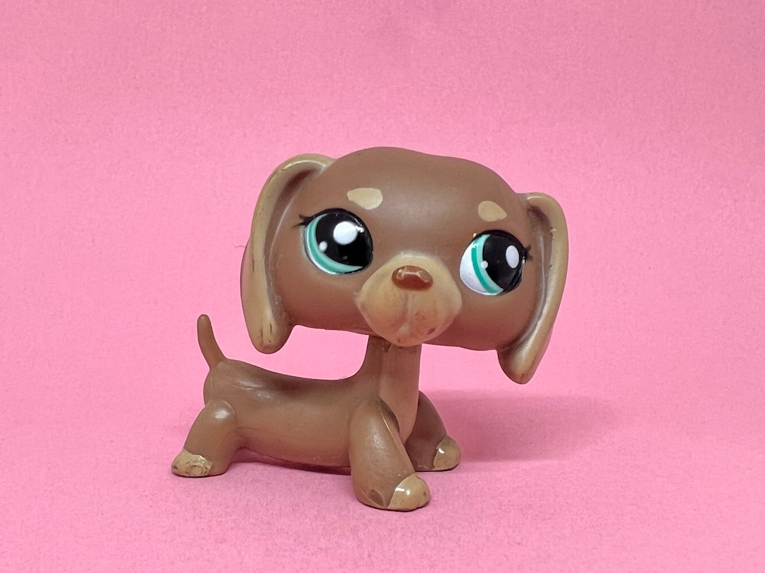 Littlest Pet Shop Authentic Dachshund 1751 / Main 5 / LPS Vintage ...