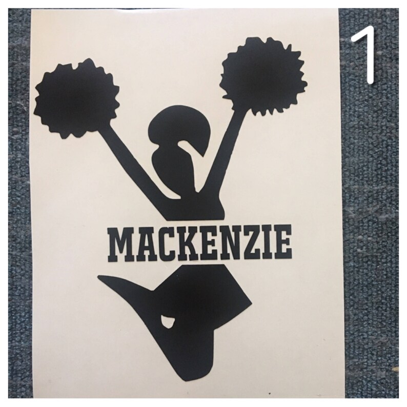 Cheer decals image 2