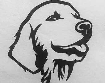 Golden Retriever Decal