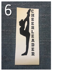 Cheer decals image 7