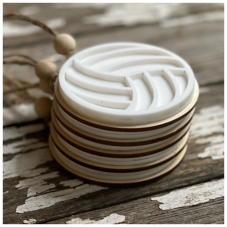 Personalized Volleyball Ornament, Custom Sports Gift, Volleyball Player