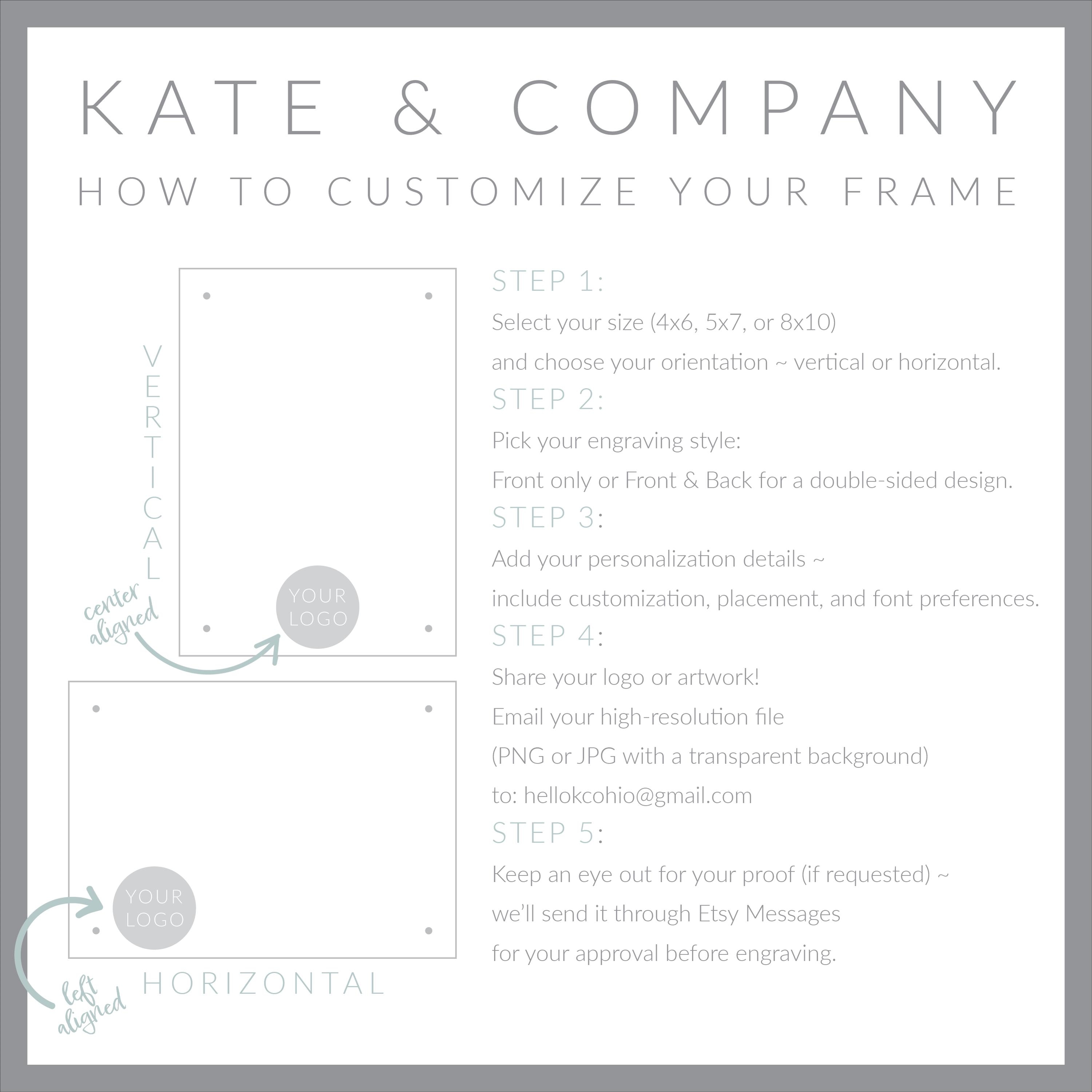 Flight Rising Portrait Frames Airplane Trail Picture Frame: Engraved Two-sided Acrylic Photo Frame ...