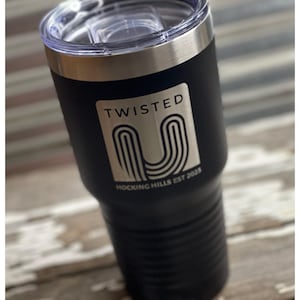 Custom Business Logo Tumbler, Engraved Company Water Bottle, Personalized Corporate Gift, Unique Client Gift, Employee Appreciation Cup