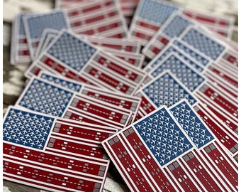 Patriotic Airplane Flag Patch: Leather or Acrylic Aviation Patch with Velcro Hook Backing