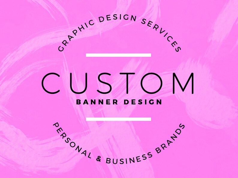Custom Banner Design Branding Design Kit Branding Package Etsy