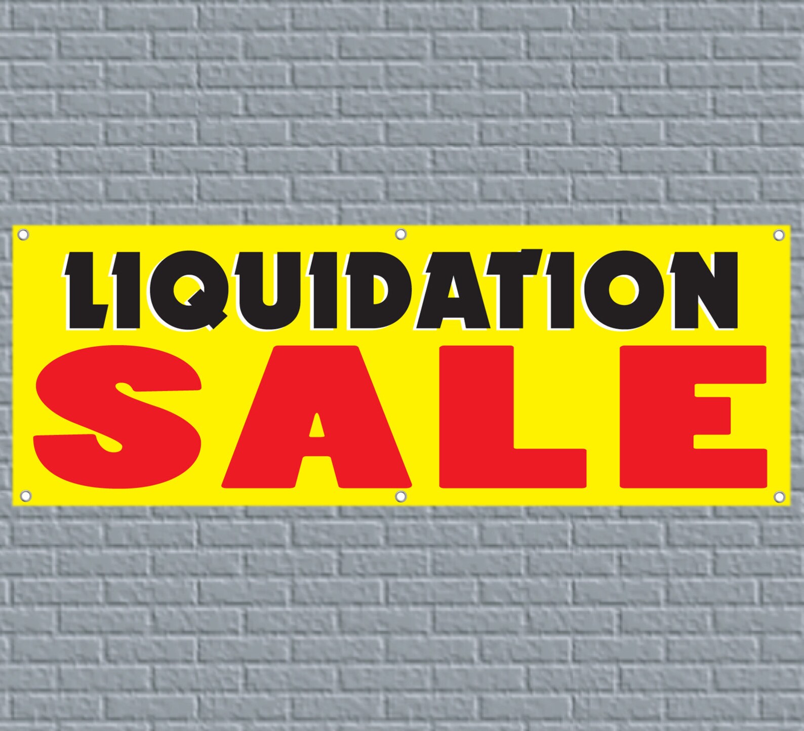 Liquidation Sale Vinyl Banner Store Sign | Etsy