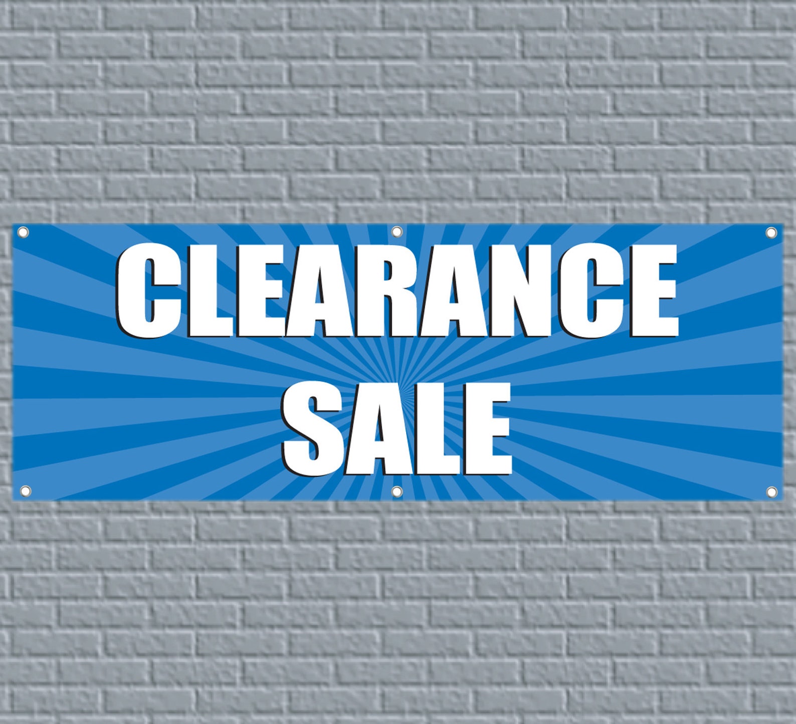 Clearance Sale Vinyl Banner Retail Store Sign Etsy