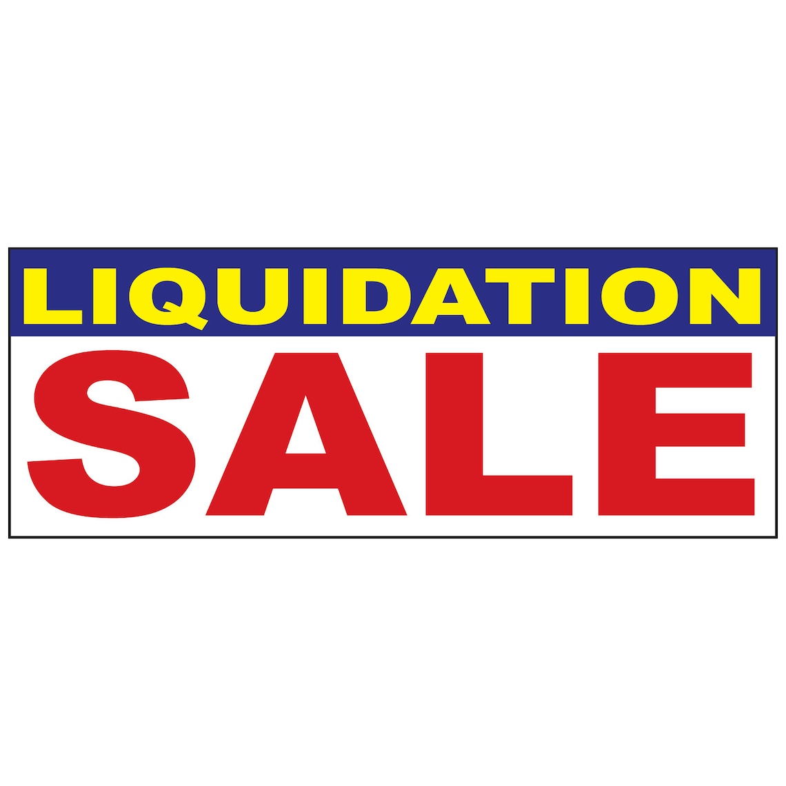 Liquidation Sale Vinyl Banner Store Sign - Etsy
