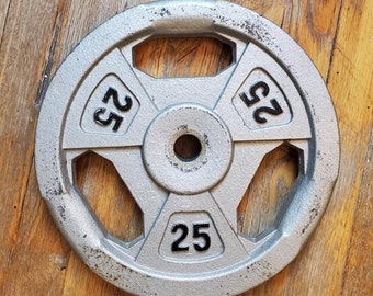Dischi da 25 libbre per bilanciere, allenamento con i pesi e