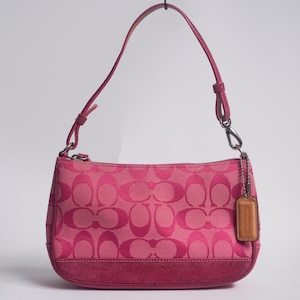 Vintage Hot Pink Coach Bag - Etsy Canada
