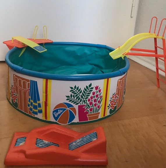 vintage barbie swimming pool