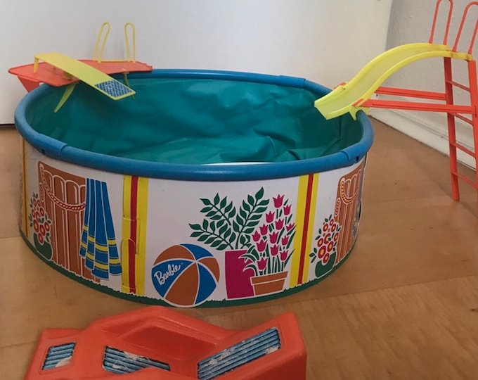 Vintage Barbie Swimming Pool, Mattel, 1970s - Etsy