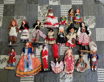 dolls from different countries